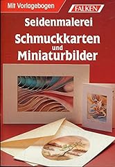 Seidenmalerei schmuckkarten mi gebraucht kaufen  Wird an jeden Ort in Deutschland