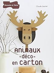 Animaux déco carton d'occasion  Livré partout en France