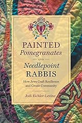 Painted pomegranates needlepoi for sale  Delivered anywhere in USA 