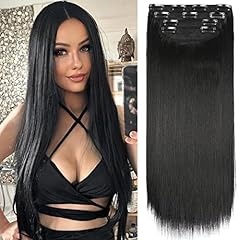 Black hair extensions for sale  Delivered anywhere in USA 