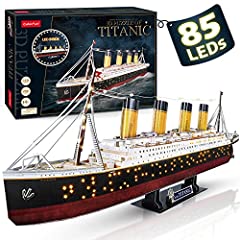 CubicFun 3D Jigsaw Puzzles for Adults LED Titanic Toys for sale  Delivered anywhere in UK
