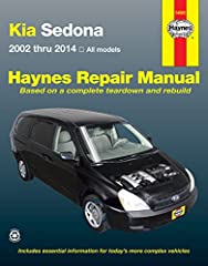 Kia sedona haynes for sale  Delivered anywhere in Ireland