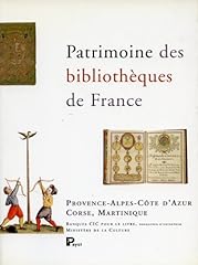 Patrimoine bibliothèques volu d'occasion  Livré partout en France