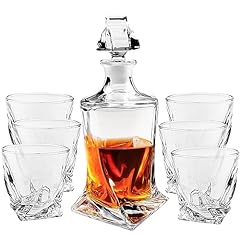 Piece crystal whiskey for sale  Delivered anywhere in UK