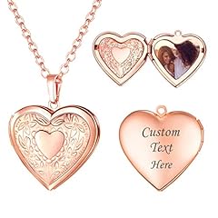 Rose gold locket for sale  Delivered anywhere in USA 