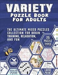 Variety puzzle book for sale  Delivered anywhere in USA 