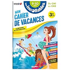 Cahier vacances incollables d'occasion  Livré partout en France