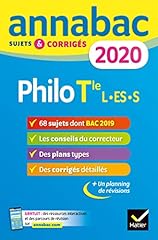 Annales annabac 2020 d'occasion  Livré partout en France