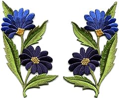 Blue daisies pair for sale  Delivered anywhere in USA 