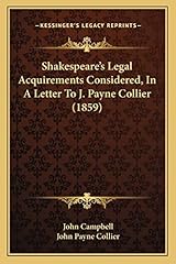 Shakespeare legal acquirements for sale  Delivered anywhere in UK