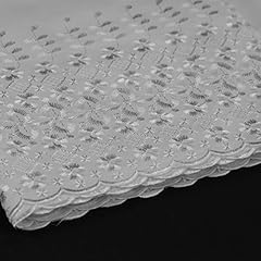 White broderie anglaise for sale  Delivered anywhere in UK
