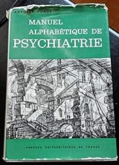 Manuel alphabétique psychiatr d'occasion  Livré partout en France