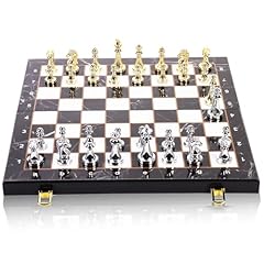Metal chess set for sale  Delivered anywhere in USA 