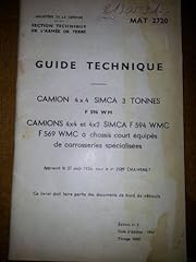 Guide technique camion d'occasion  Livré partout en France