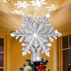 Used, Christmas Tree Topper, AGPTEK Tree Topper with 3D Rotating for sale  Delivered anywhere in USA 