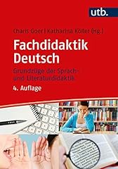 Fachdidaktik deutsch grundzüg gebraucht kaufen  Wird an jeden Ort in Deutschland