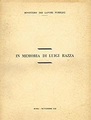 Memoria luigi razza. usato  Spedito ovunque in Italia 