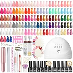 Peacecolor 58pcs gel for sale  Delivered anywhere in UK