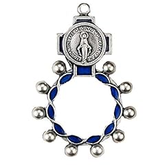Blue miraculous rosary for sale  Delivered anywhere in USA 