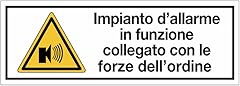 Cartello segnaletico uni usato  Spedito ovunque in Italia 