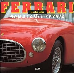 Ferrari. hommage spyder d'occasion  Livré partout en Belgiqu