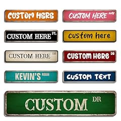 Custom street signs for sale  Delivered anywhere in USA 