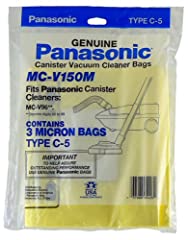 Panasonic MC-V150M Replacement Bag for Canister, 3-Pack for sale  Delivered anywhere in USA 