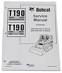Bobcat t190 workshop for sale  Delivered anywhere in USA 