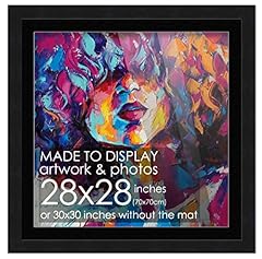 28x28 frame black for sale  Delivered anywhere in USA 