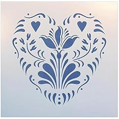 Rosemaling heart tulip for sale  Delivered anywhere in USA 