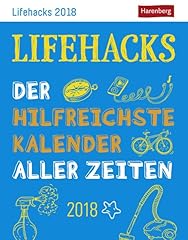 Lifehacks kalender 2018 gebraucht kaufen  Wird an jeden Ort in Deutschland