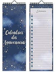 Calendrier perpetuel anniversa d'occasion  Livré partout en France