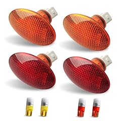 HERCOO Dually Bed Fender LED Side Marker Lights Front, used for sale  Delivered anywhere in USA 