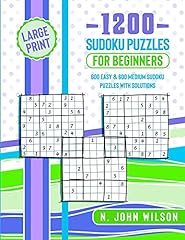 1200 sudoku puzzles for sale  Delivered anywhere in Ireland