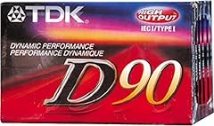 Tdk cassette pack for sale  Delivered anywhere in USA 