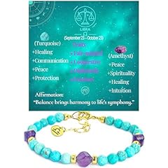 Libra zodiac bracelet for sale  Delivered anywhere in USA 