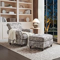 Accent chairs ottoman for sale  Delivered anywhere in USA 