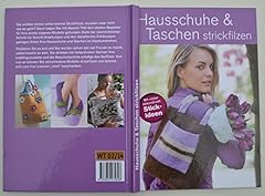 Hausschuhe taschen strickfilze gebraucht kaufen  Wird an jeden Ort in Deutschland