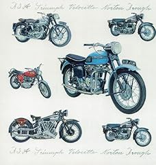 Vintage motorcycle birthday for sale  Delivered anywhere in UK