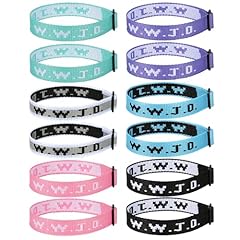 12pcs wwjd bracelet for sale  Delivered anywhere in USA 