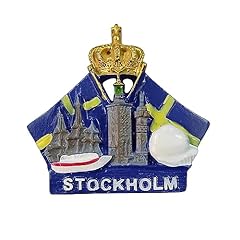 Kühlschrankmagnet stockholm s gebraucht kaufen  Wird an jeden Ort in Deutschland