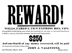 Robbery reward 1875 for sale  Delivered anywhere in USA 