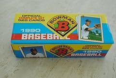 Bowman baseball 1990 for sale  Delivered anywhere in USA 