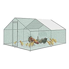 Froadp 3x4x2m Outdoor Walk in Chicken run Cage Enclosure, used for sale  Delivered anywhere in UK