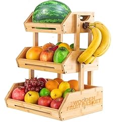 Wooden fruit basket for sale  Delivered anywhere in USA 