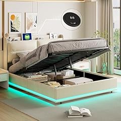 Letto imbottito 160x200 usato  Spedito ovunque in Italia 