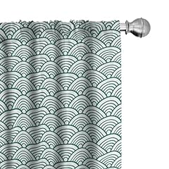 Ambesonne teal curtains for sale  Delivered anywhere in USA 
