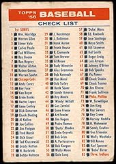 1956 topps checklist for sale  Delivered anywhere in USA 