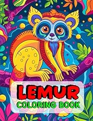 Lemur coloring book for sale  Delivered anywhere in USA 