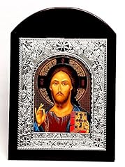 Grande icona bizantina usato  Spedito ovunque in Italia 